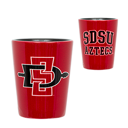 SDSU Aztecs SD Spear Shot Glass-Red