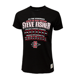 Steve Fisher Commemorative Tee -Black