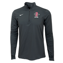 Nike 1/4 Zip SD Spear Alumni Sweatshirt-Charcoal