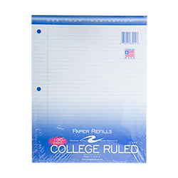 College Ruled Paper Refillers