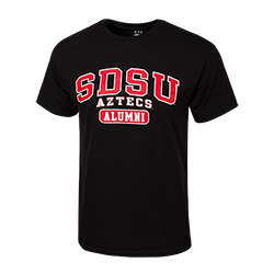 SDSU Aztecs Alumni Tee-Black