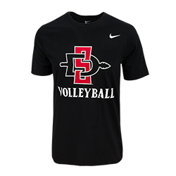 Nike SD Spear Volleyball Tee-Black