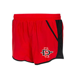 Women's Under Armour SD Spear Shorts-Red