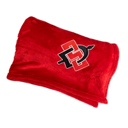 SD Spear Silky Plush Blanket - Red