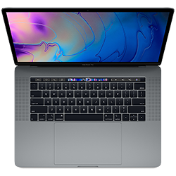 Apple MacBook Pro 15" w/ Touch Bar 2.2GHz Quad-Core i7 256GB