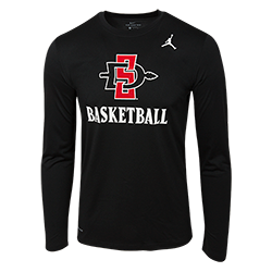 Nike Jordan SD Spear Long Sleeve Tee-Black