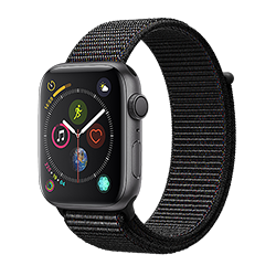 apple watch series 4 in black