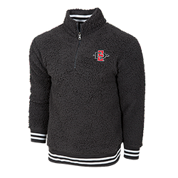 SD Spear Sherpa 1/4 Zip Sweatshirt-Black