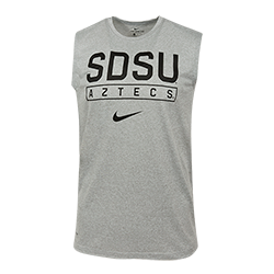 Nike SDSU Aztecs Dri-fit Muscle Tank-Gray