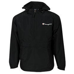 Champion Water Resistant Packable Jacket-Black