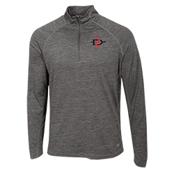 SD Spear 1/4 Zip Sweatshirt-Gray