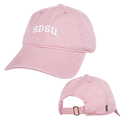 SDSU Adjustable Cap-Pink