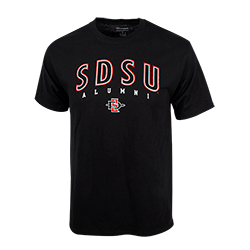 SD Spear Alumni Tee - Black