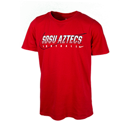 2019 Toddler Nike Pre-Season SDSU Aztecs Football Tee-Red