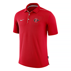 2019 Nike Sideline Team Issue Polo-Red