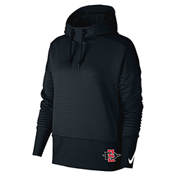 2019 Women's Nike Sideline Double Fleece Hoody-Black