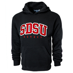 SDSU Aztecs Big Cotton Hood - Black