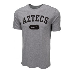 Nike Triblend SDSU Aztecs Tee - Gray