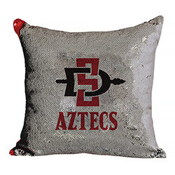 sequin reverse pillow