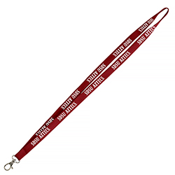 SDSU Aztecs Belvedere Lanyard- Red