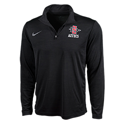 Nike SD Spear Aztecs Intensity 1/4 Zip Top - Black