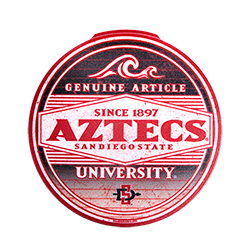 Aztecs Since 1897 Decal-Red/Black