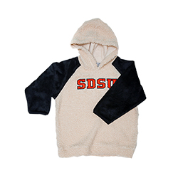 SDSU Nubbly Fabric Toddler Sweatshirt