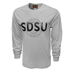 SDSU Seal Long Sleeve Tee