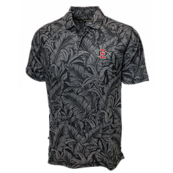 SD Spear Tommy Bahama Leafbacker Polo - Black