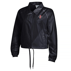 SD Spear Women's Coaches Jacket - Black