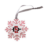 SD Spear Snowflake Ornament