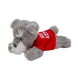 SDSU Aztecs Gray Plush Dog
