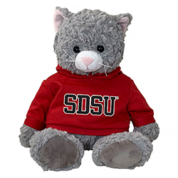 SDSU Plush Cat