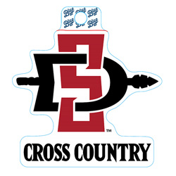 SD Spear Cross Country Decal