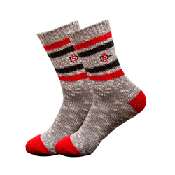 SD Spear Tweed Socks - Gray