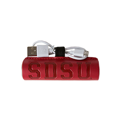 SDSU Portable Charger - Red