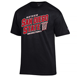 Aztecs Basketball Shirt - Black