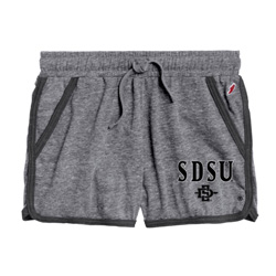 Women's SDSU Shorts - Gray