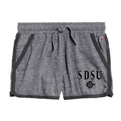 Women's SDSU Shorts - Gray