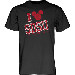 SDSU x Disney Mickey SDSU Tee - Black