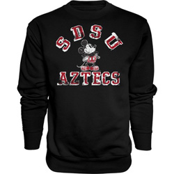 SDSU x Disney SDSU Aztecs Crew - Black