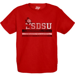 SDSU x Disney Youth SDSU Mickey Tee - Red