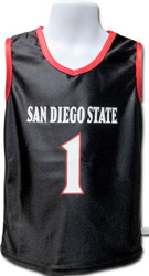 Youth San Diego State Basketball Jersey - Black