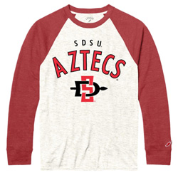 SDSU Aztecs Baseball Tee - Red