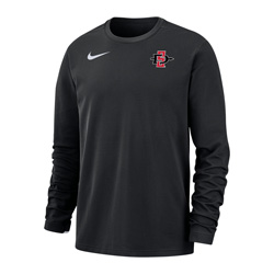 2020 Nike Sideline Coach SD Spear Crewneck Sweater - Black