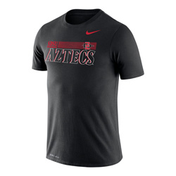 2020 Nike Sideline SDSU Aztecs Legend Tee - Black