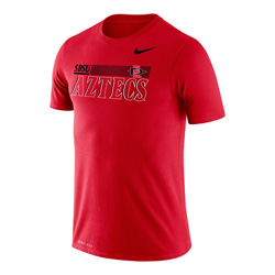 2020 Nike Sideline SDSU Aztecs Legend Tee - Red