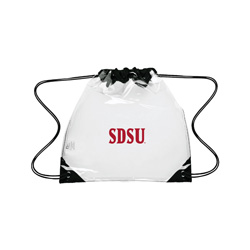 Clear Drawstring Sportsack SDSU