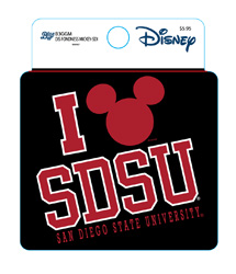 SDSU x Disney I Mickey SDSU Decal - Black