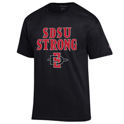 SDSU Strong Tee - Black